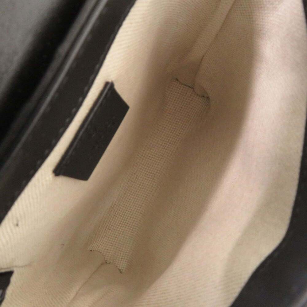 GUCCI Black Leather Pouch - Picture 6 of 9